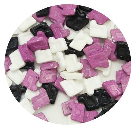 Music Note Sprinkles 5 LB