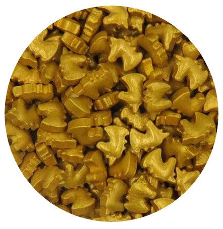 Unicorn Head Gold Sprinkles 5 LB