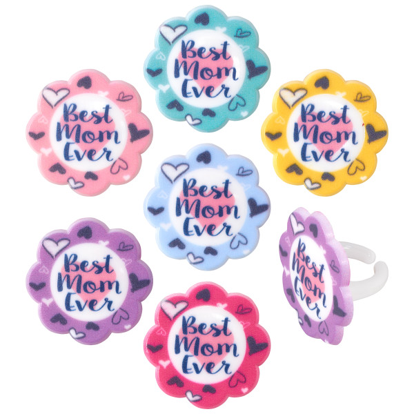 Best Mom Ever Rings 144 CT - Image 2