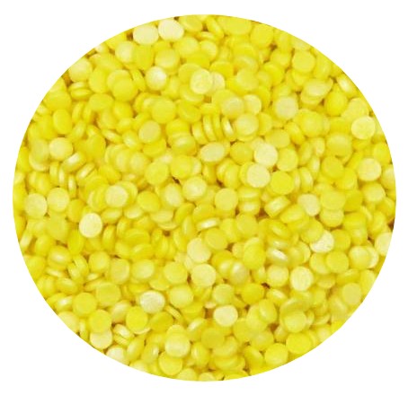 Dot Pearl Yellow Mini Quins 1 LB