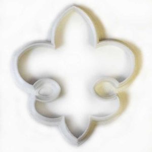 Fleur De Lis Scouts Cookie Cutter