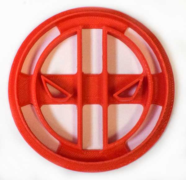 Deadpool Marvel Superhero Cookie Cutter