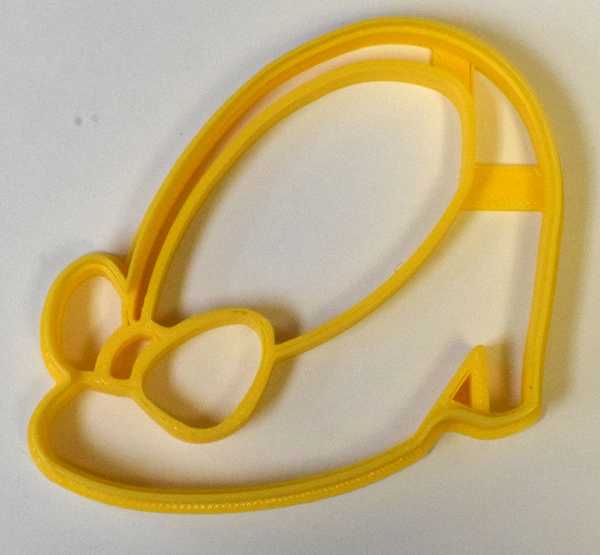 Minnie Mouse Shoe Cookie Cutter
