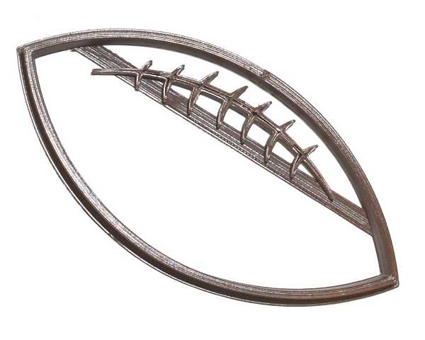Football Cookie Cutter