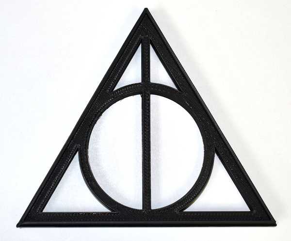 Deathly Hallows Symbol Harry Potter Cookie Cutter