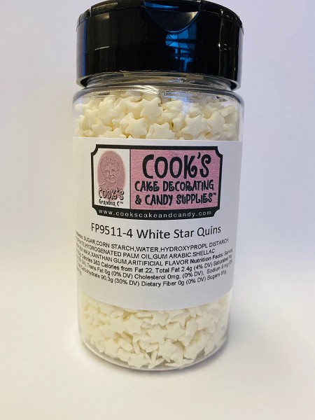 Star White Quins 4 OZ