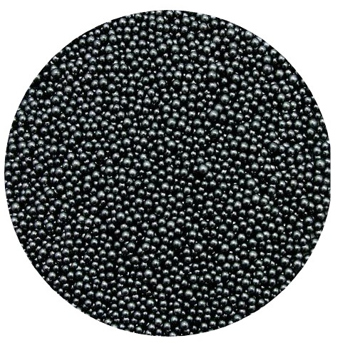 Gun Metal Mini Metallic Beads 5 LB