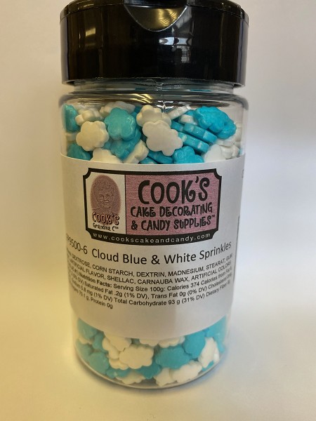 Cloud Blue & White Sprinkles 6 OZ - Image 2