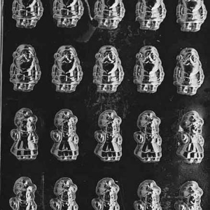 Mr. & Mrs Claus BS Candy Mold 20 CAV