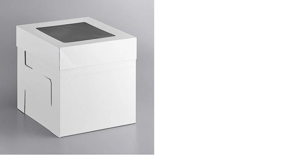 Tall Window Cake Box Flexbox 12x12x12 EA
