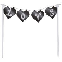 Chalkboard Love Banner Layon 6 CT