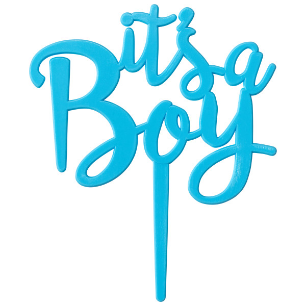 It's a Boy Cake Topper 12 CT - Image 2