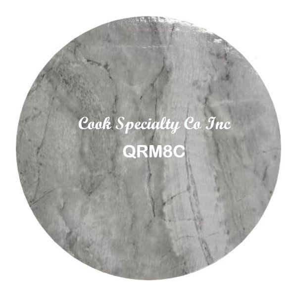 8" Marble Round DBWL 24 CT