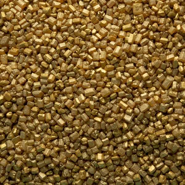 Gold Metallic Rocks 5 LB