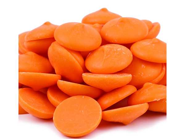 Merckens Orange Coating Chocolate 1 LB