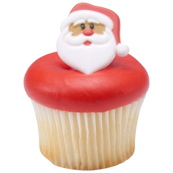 Santa Claus Rings 1 1/2" 72 CT