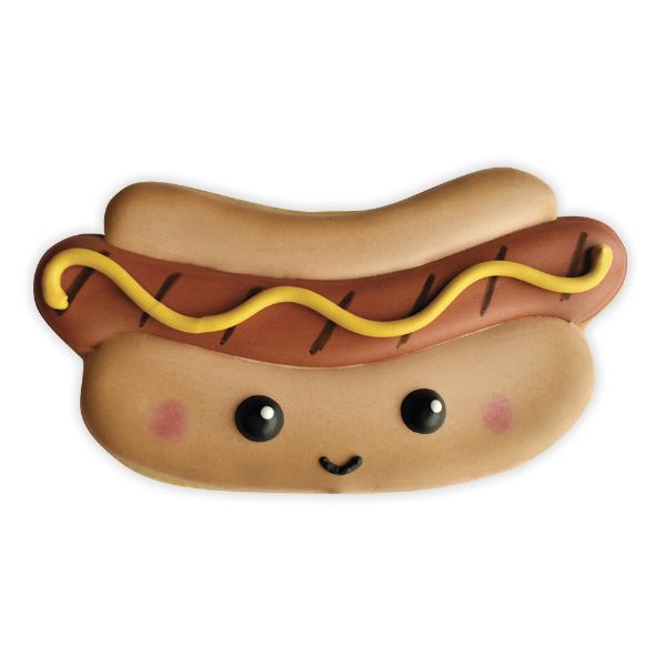 Hot Dog with Bun Cutter 4" x 2" - Image 2