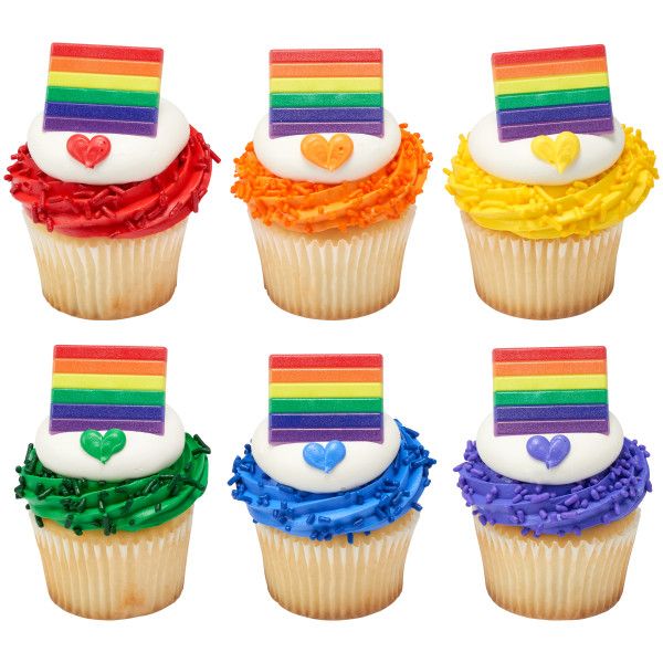Pride Cupcake Rings 72 CT - Image 3