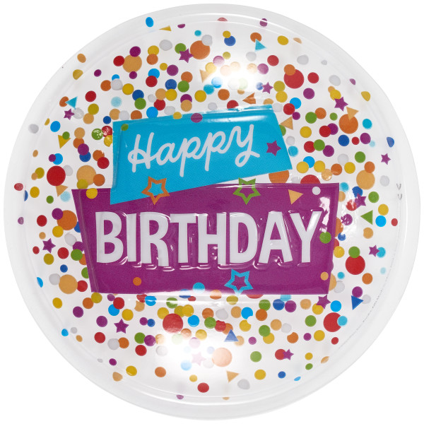 Happy Birthday Confetti POP TOP 4.4" 12 CT - Image 2