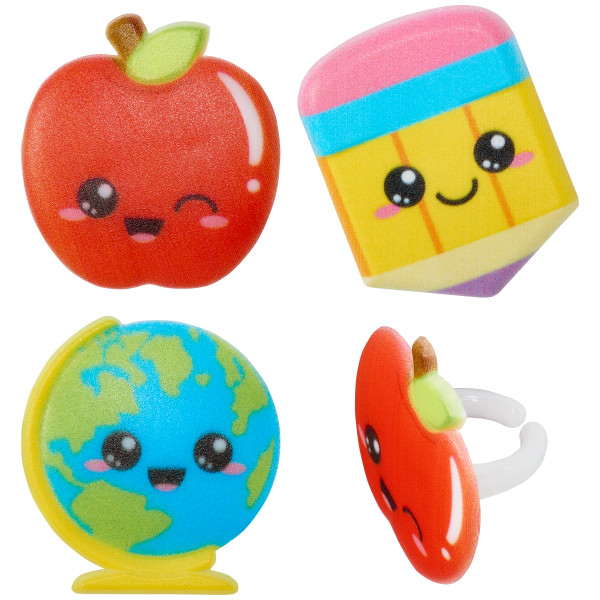 Kawaii Back to School Rings 72 CT - Image 2