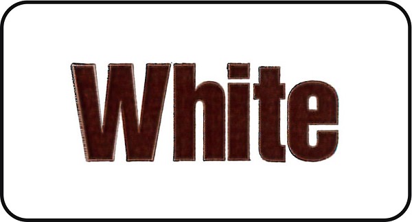 White Cake Labels 500 CT