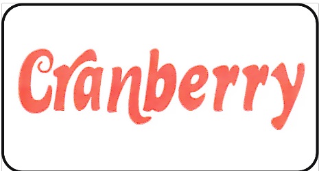 Cranberry Labels 500 CT