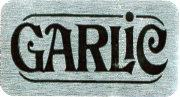 Garlic Labels 500 CT