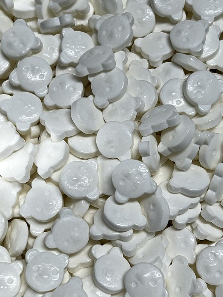 Polar Bear Faces (Thick) Sprinkles 1 LB