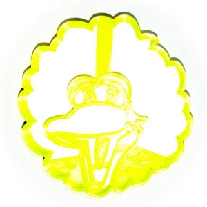 Big Bird Face Sesame Street Cookie Cutter