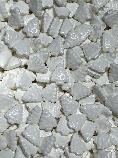 White Christmas Tree (Thick) Sprinkles 5 OZ