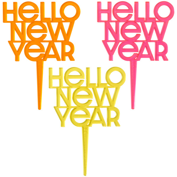 Hello New Year Vertical Layon 12 CT
