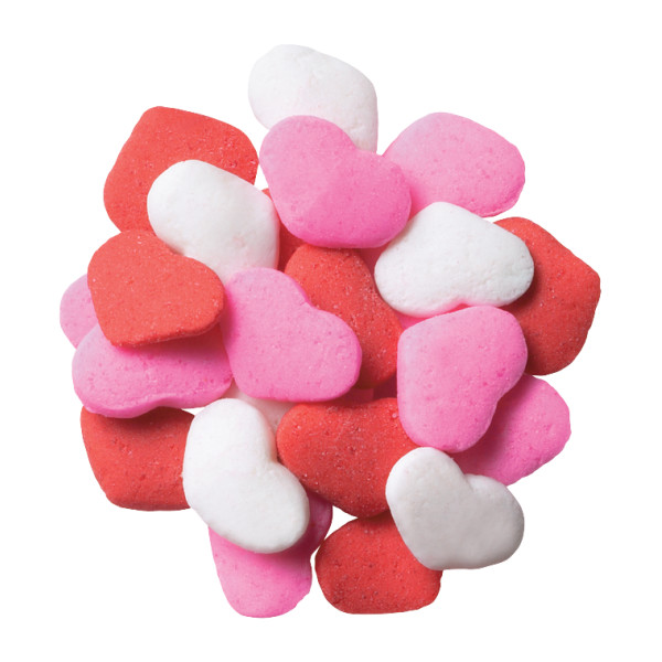 Red, White and Pink Heart Quins 1/4" 4 OZ