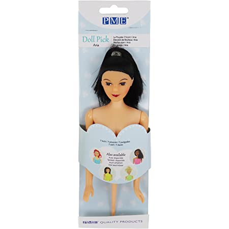 Doll Pick- Brunette Pony Tail 7" EA