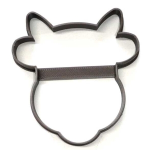 Cute Cow Head Cookie Cutter