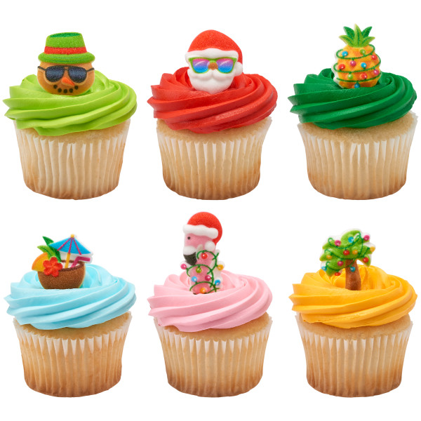Tropical Christmas Assortment Dec-Ons 108 CT - Image 2