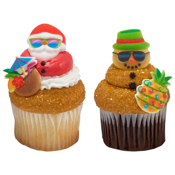 Tropical Christmas Assortment Dec-Ons 108 CT - Image 3