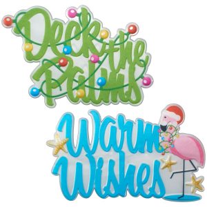 Tropical Christmas Wishes Layon 12 CT
