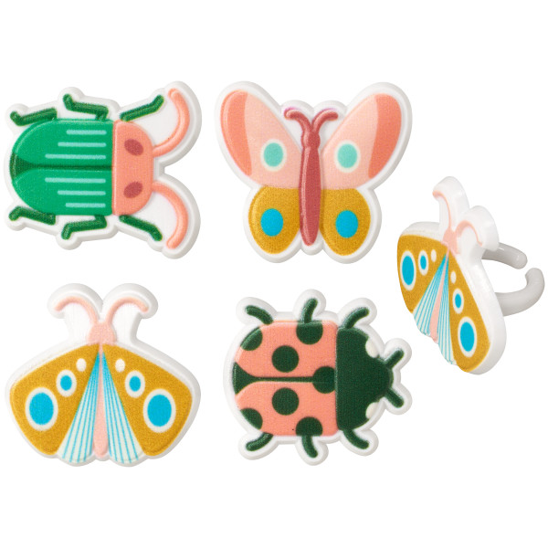 Be Wild Cupcake Rings 72 CT