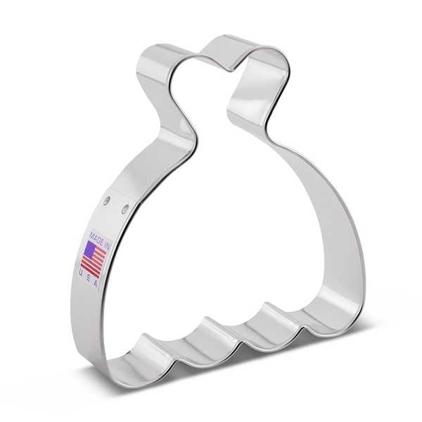 Wedding Gown Cookie Cutter EA