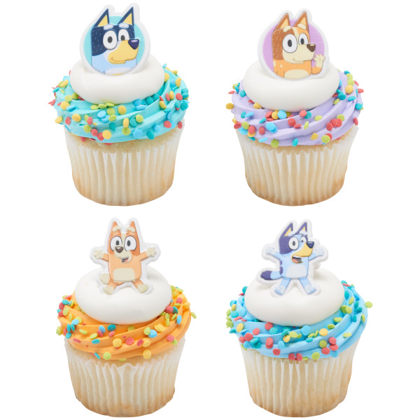Bluey So Much Fun Cupcake Rings 72 CT - Image 2
