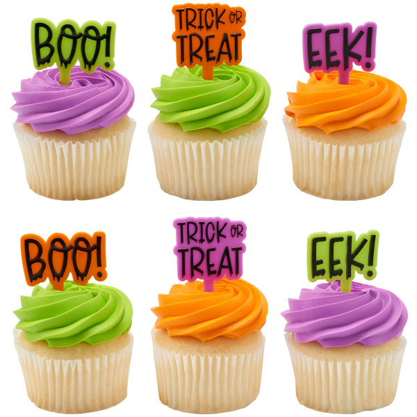 Halloween Greeting DecoPics 144 CT - Image 2