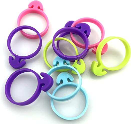 Pastry Icing Bag Ties Reusable Silicone 4 CT - Image 2
