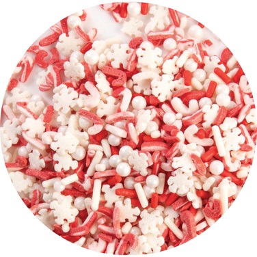 Candy Cane Cutie Peppermint Blend Sprinkles 5 OZ