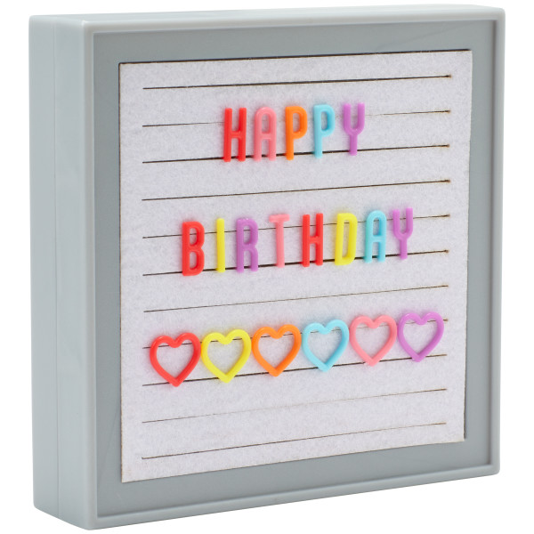 Celebration Letter Board DecoSet EA
