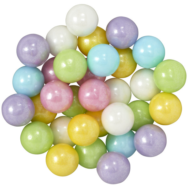 Pastel Mix Resealable 11MM Sugar Candy Decorations 2 LB