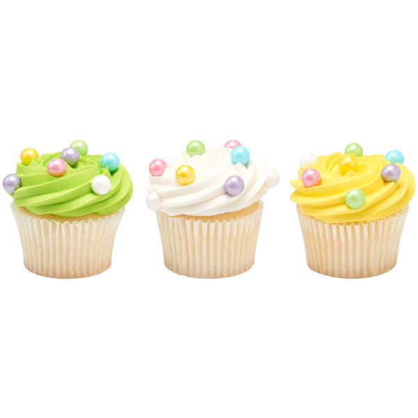 Pastel Mix Resealable 11MM Sugar Candy Decorations 2 LB - Image 2