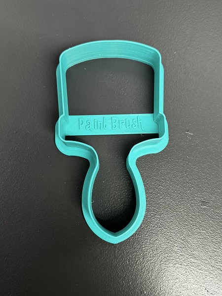 Paint Brush Large Cookie Cutter