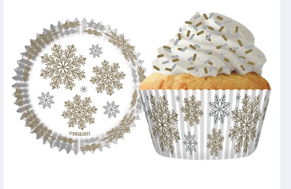 Elegant Snowflakes Cup 2" x 1 3/8" 256 CT