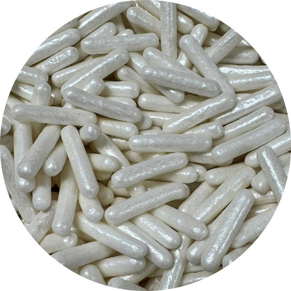 White Pearlized Rods 5 OZ