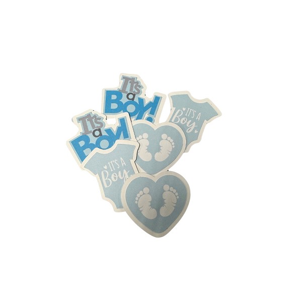 It's A Boy Cupcake Picks 12 CT